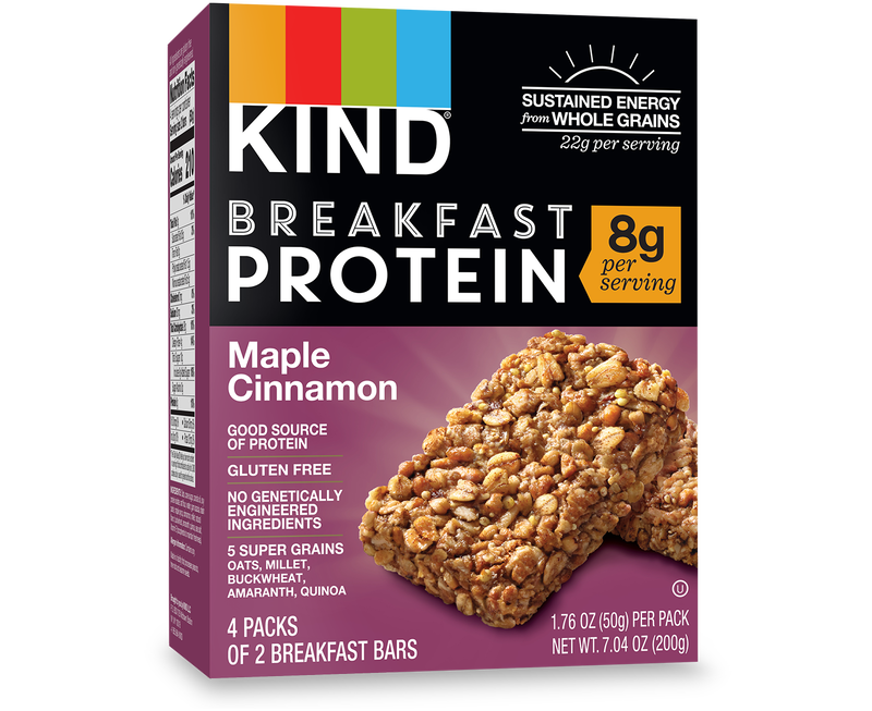 Maple Cinnamon Protein Breakfast Bars