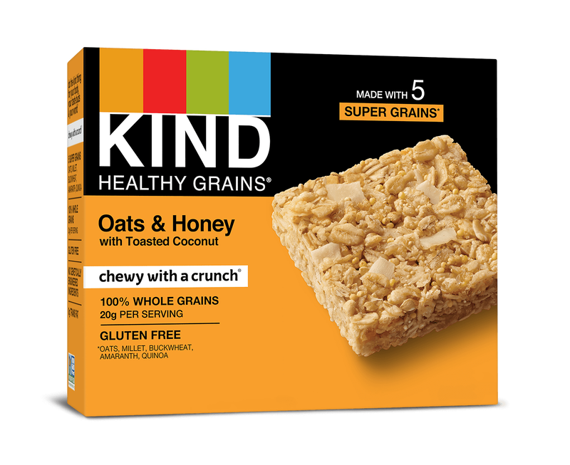Oats Honey Granola Bars With Toasted Coconut Kind Snacks Wholesale
