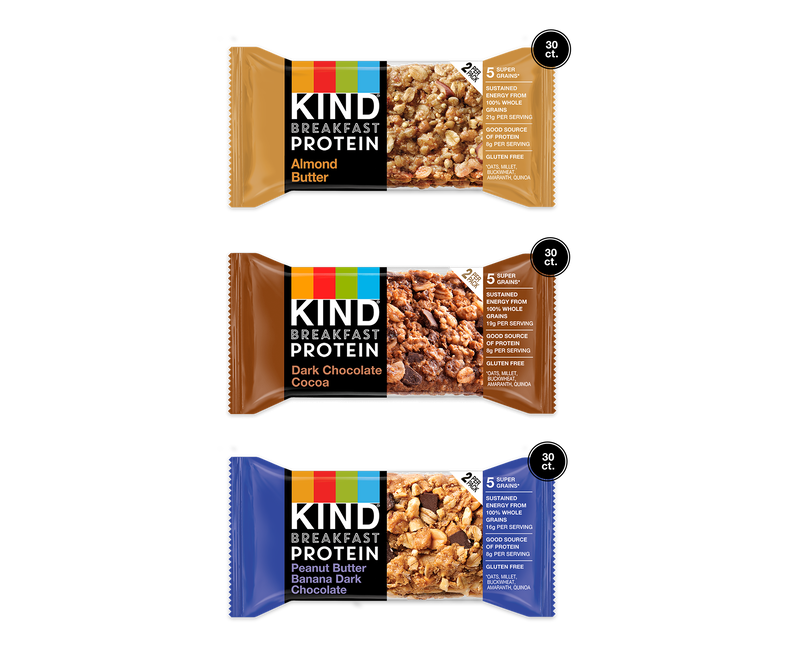 KIND Protein Breakfast Bars Variety Pack