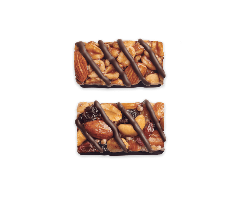 Peanut Butter Dark Chocolate + Dark Chocolate Cherry Cashew Minis