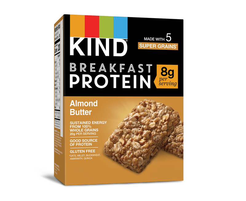 Almond Butter Protein Breakfast Bars