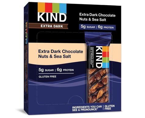 Extra Dark Chocolate Nuts & Sea Salt